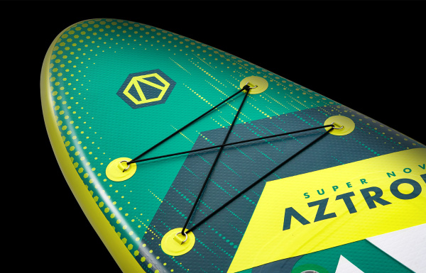SUP board доска SUPER NOVA COMPACT All-Round, 11'0'', 3.35 м  (зеленый; 11'0''; 9.8 кг)